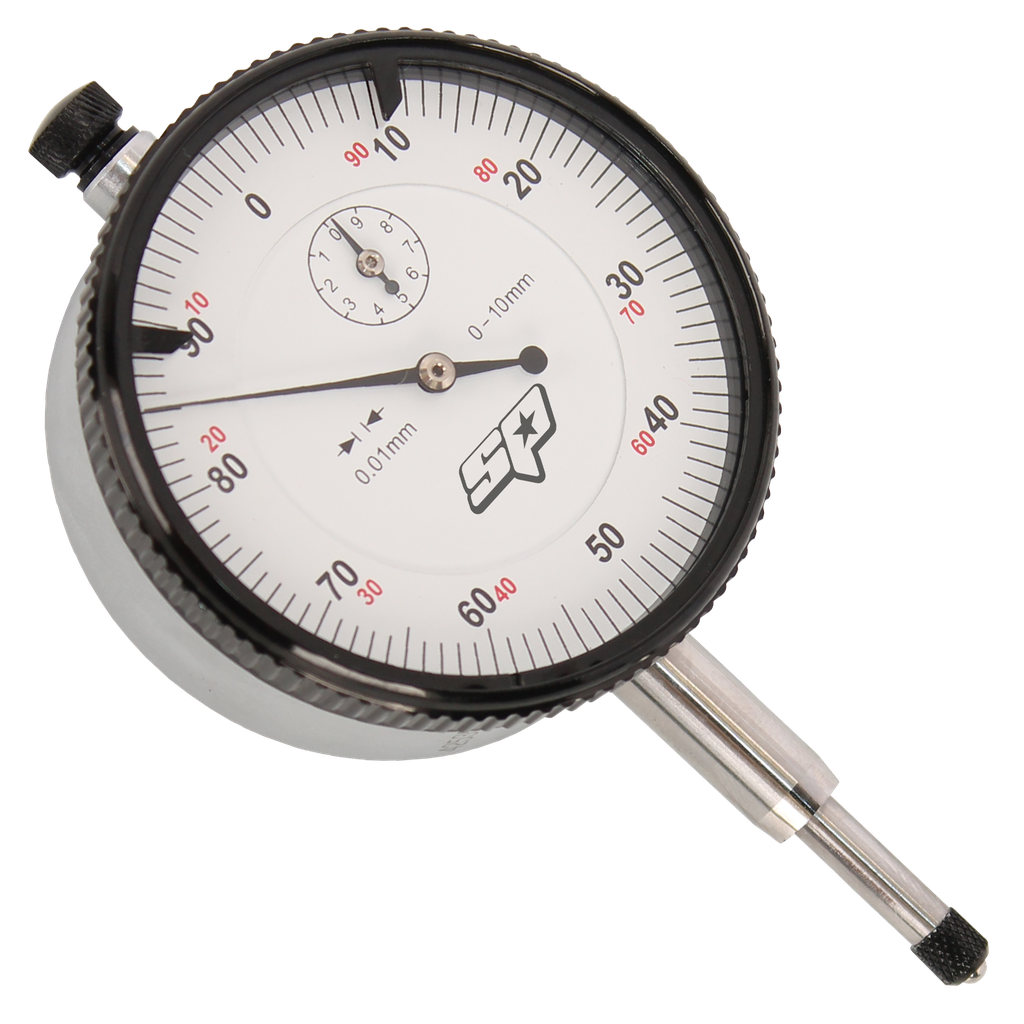 MEASURING - DIAL INDICATORS 0-10MM (0.1 READING) STEEL CASE