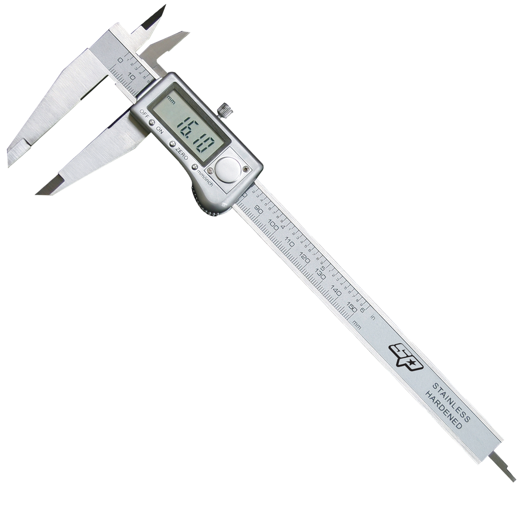 MEASURING - CALLIPERS DIGITAL 150MM/6" (0.01/0.0005" READING)