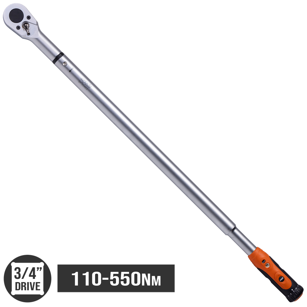 MEASURING - TORQUE MICROMETER WRENCH 3/4"DR 918MM LONG