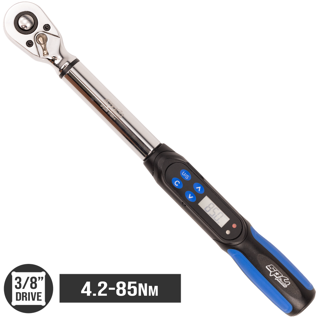 MEASURING - TORQUE WRENCH DIGITAL 3/8"DR 4.2-85NM