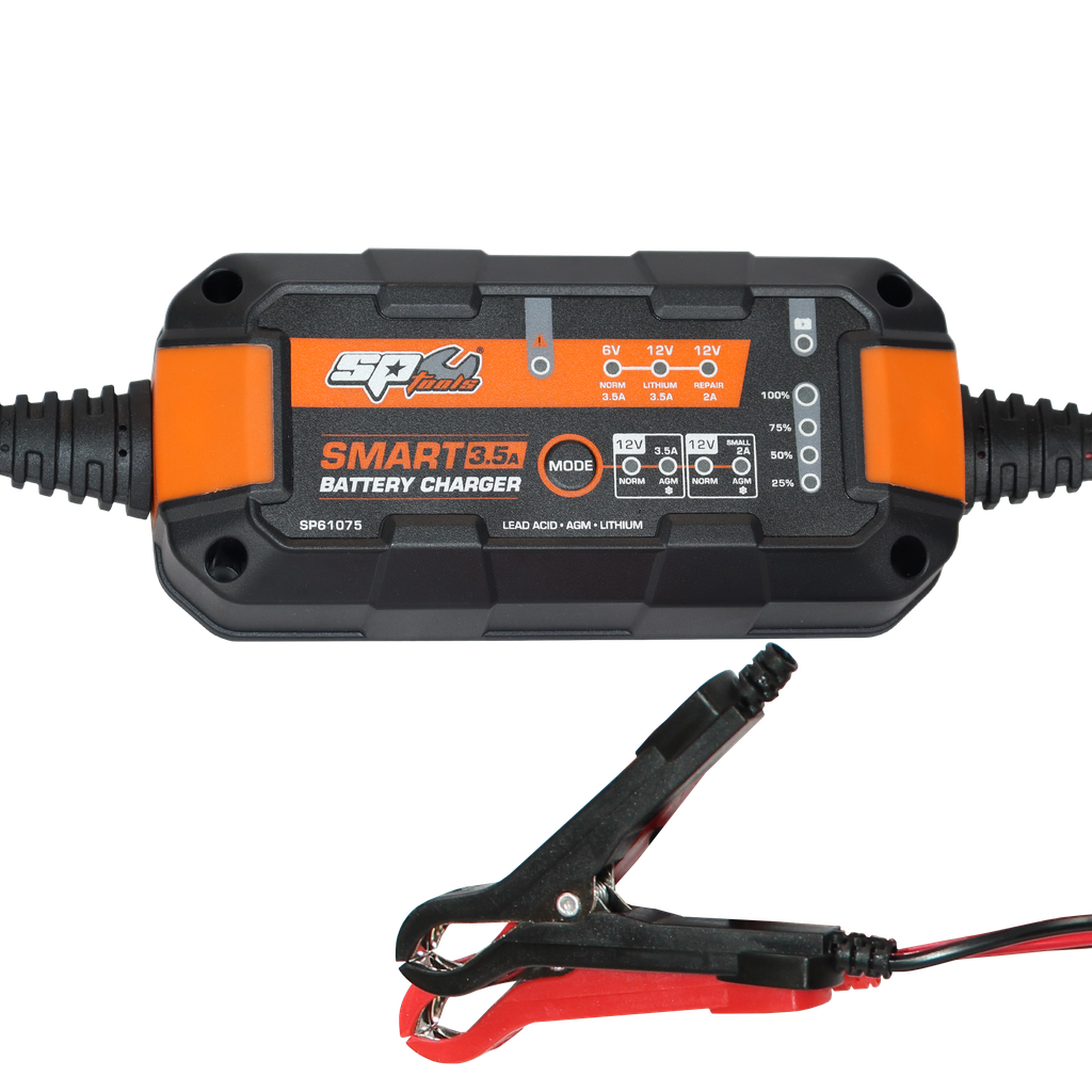 [SP61075] BATTERY SERVICE - CHARGER 3.5 AMP 8 STAGE