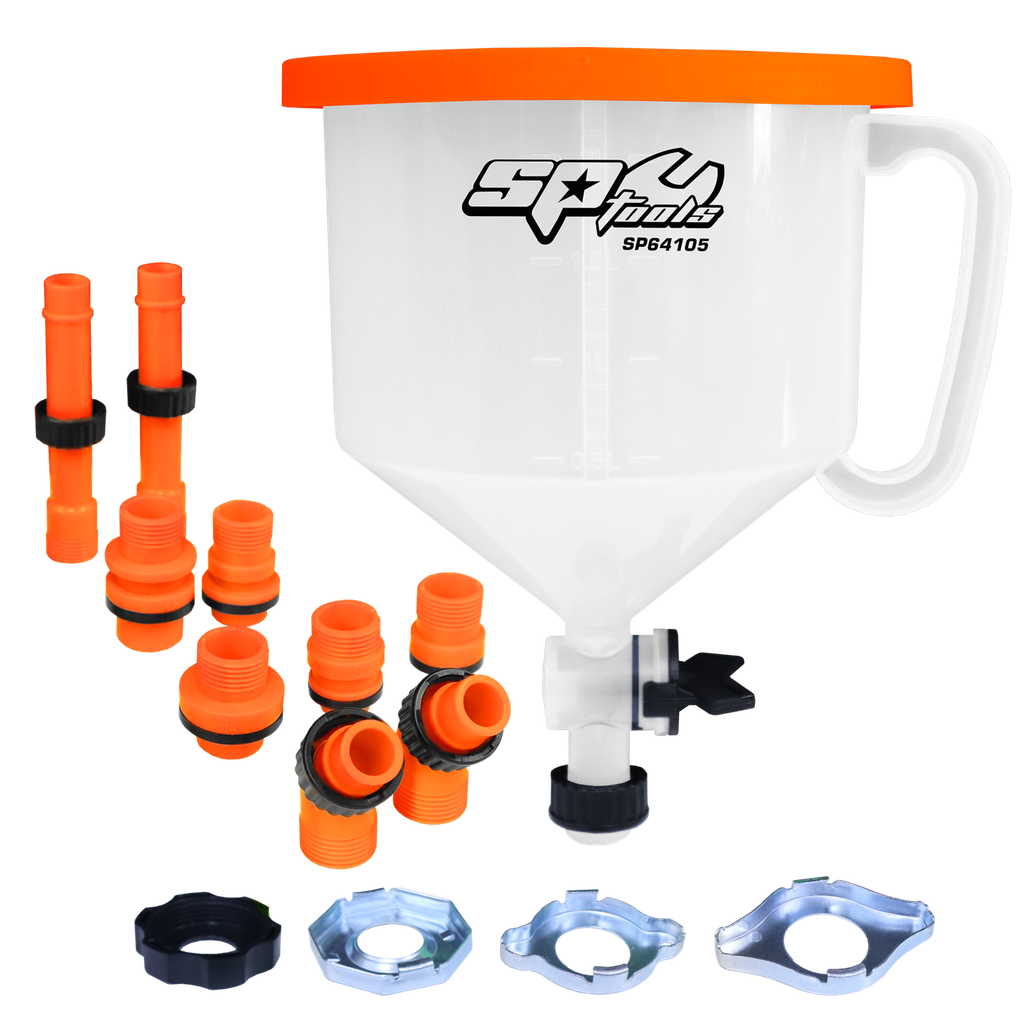 [SP64105] COOLING SYSTEM - COOLANT FUNNEL SET 15PCS