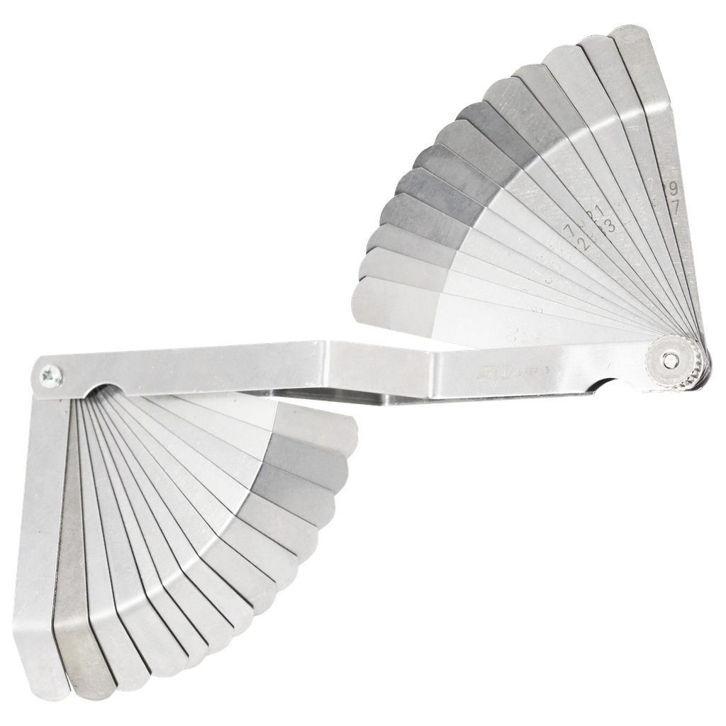 [SP64031] ENGINE SERVICE - FEELER GAUGE 26PCS DOUBLE ENDED OFFSET 4"