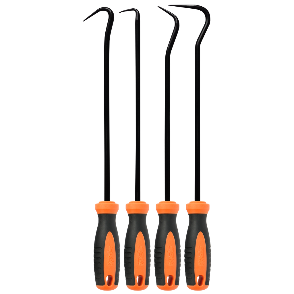AUTO SPECIALITY - HOOK & PICK SET 4PCS (EXTRA LONG HOOK)