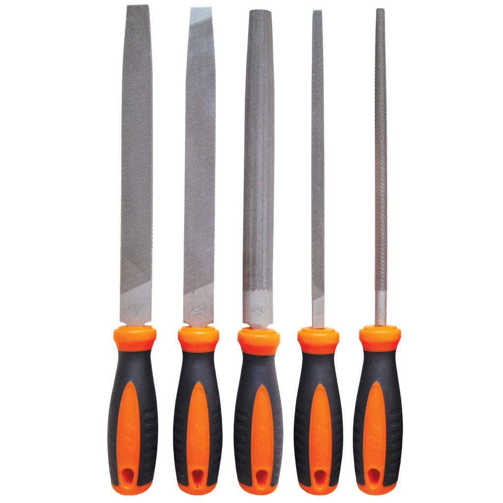 [SP36035] CUTTING TOOLS - FILE 5PC SET - 254MM (10")