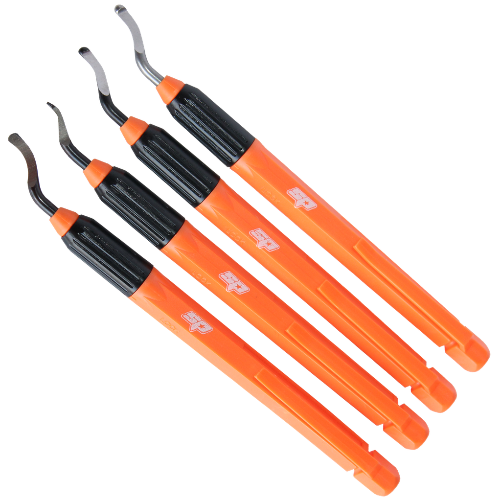 CUTTING TOOLS - DEBURRING TOOL 4PC SET
