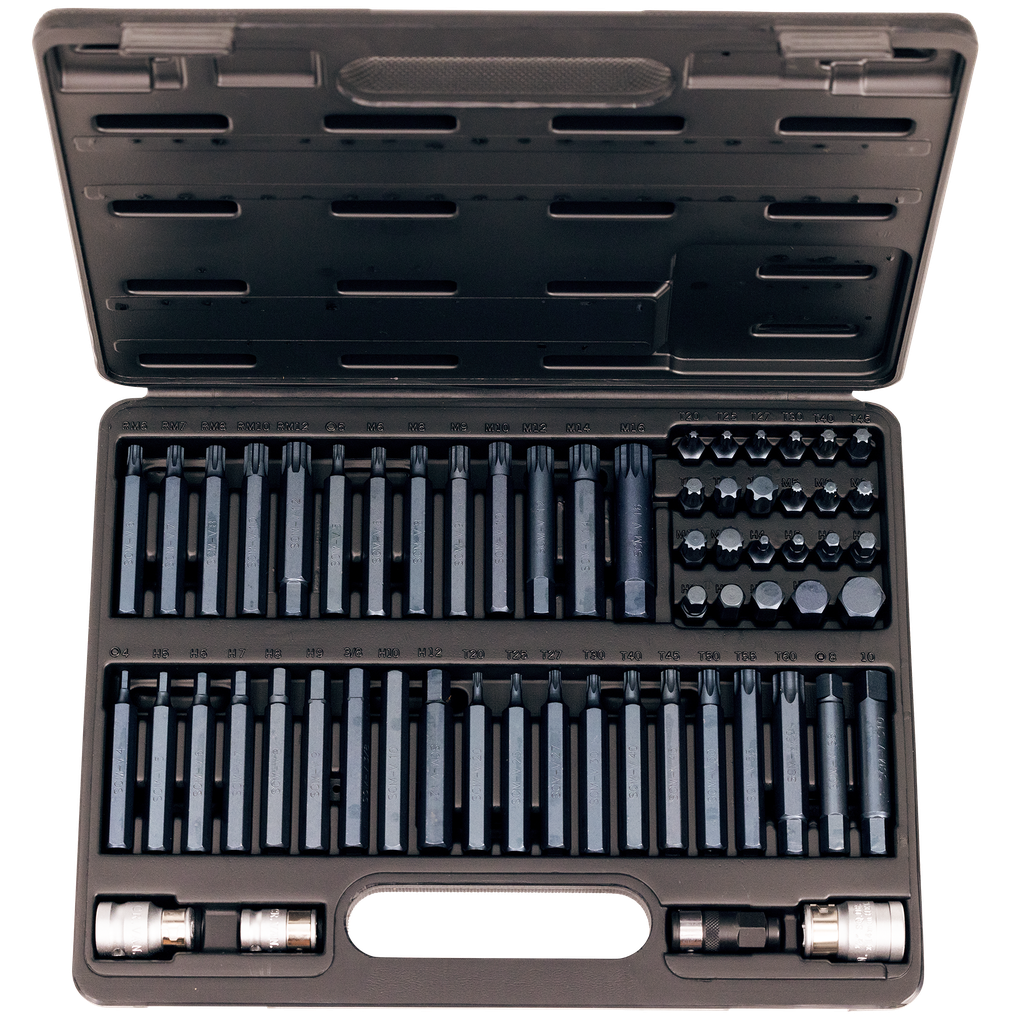 [SP39620] BIT SET - PROFESSIONAL 3/8" & 1/2"DR - 60PC SET