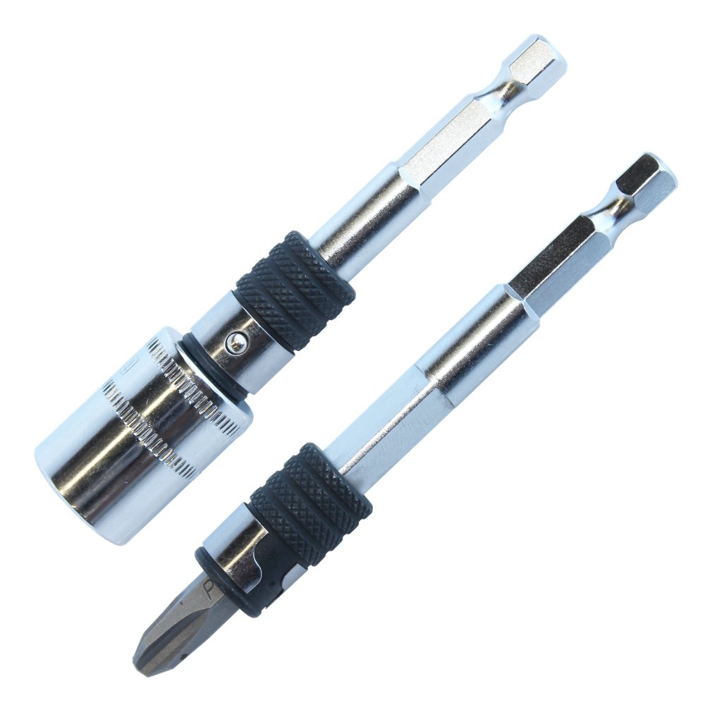 [SP39515] BIT SET - QUICK CHANGE SOCKET TO BIT - 1/4"DR & 1/4" HEX