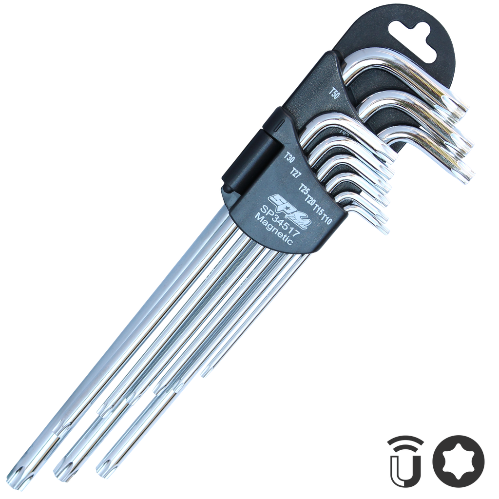 [SP34517] KEY SET - TORX DR MAGNETIC 9PC