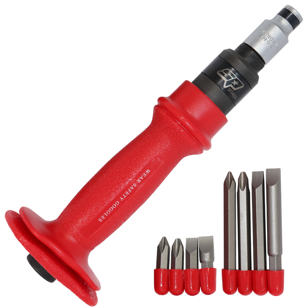SCREWDRIVER SET - IMPACT DRIVER 1/2"DR 10PC BIT SET