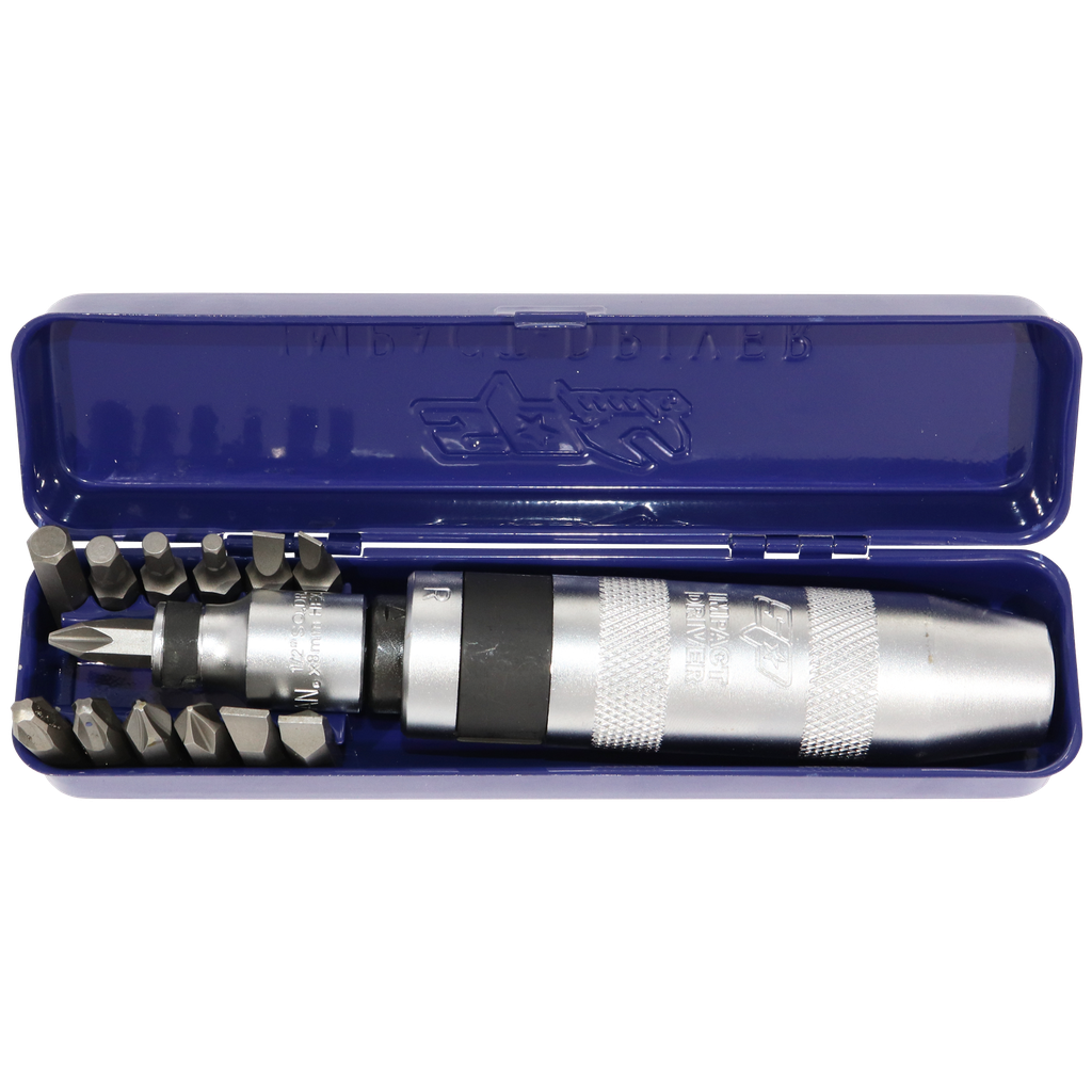 SCREWDRIVER SET - IMPACT DRIVER 13PC BIT SET