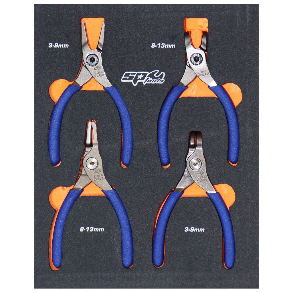 [SP32934] PLIERS & CUTTERS - CIRCLIP 4PC SET - 0.9MM TIPS