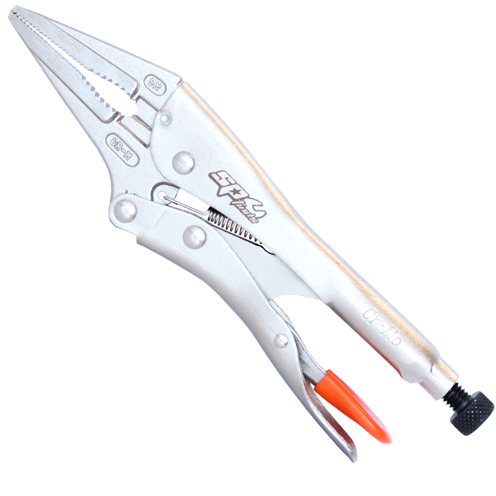 PLIERS & CUTTERS - LOCKING LONG NOSE - 225MM (9")