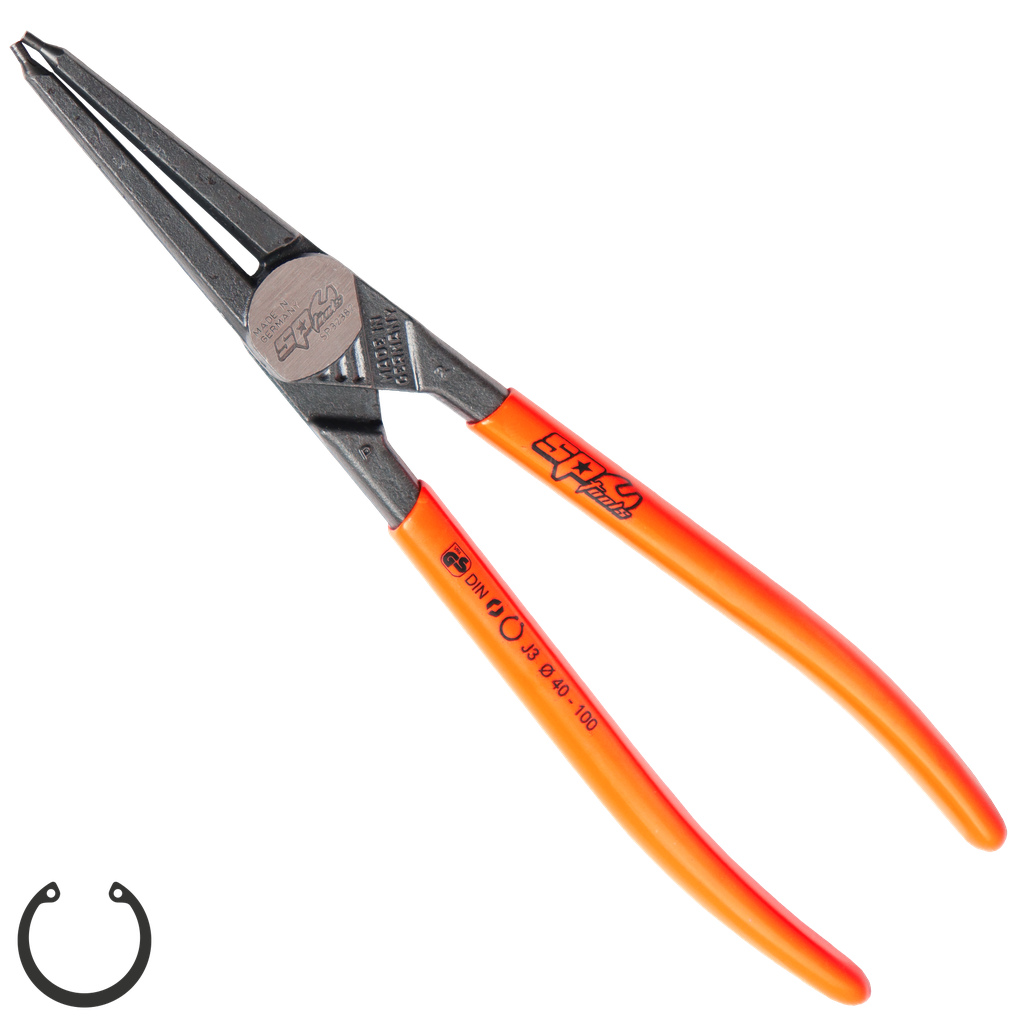 [SP32382] PLIERS & CUTTERS - HD CIRCLIP INTERNAL STRAIGHT (40-100MM) PRECISION 230MM