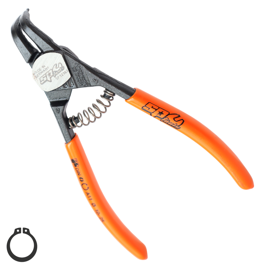 [SP32363] PLIERS & CUTTERS - HD CIRCLIP EXTERNAL BENT  (10-25MM) PRECISION 125MM
