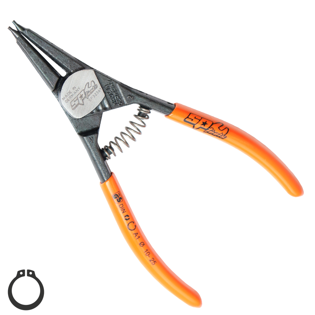 [SP32361] PLIERS & CUTTERS - HD CIRCLIP EXTERNAL STRAIGHT (10-25MM) PRECISION 140MM