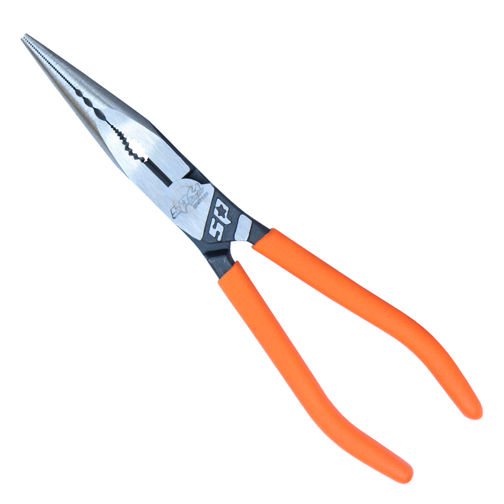 [SP32128] PLIERS & CUTTERS - LONG NOSE HIGH LEVERAGE - 200MM (8")