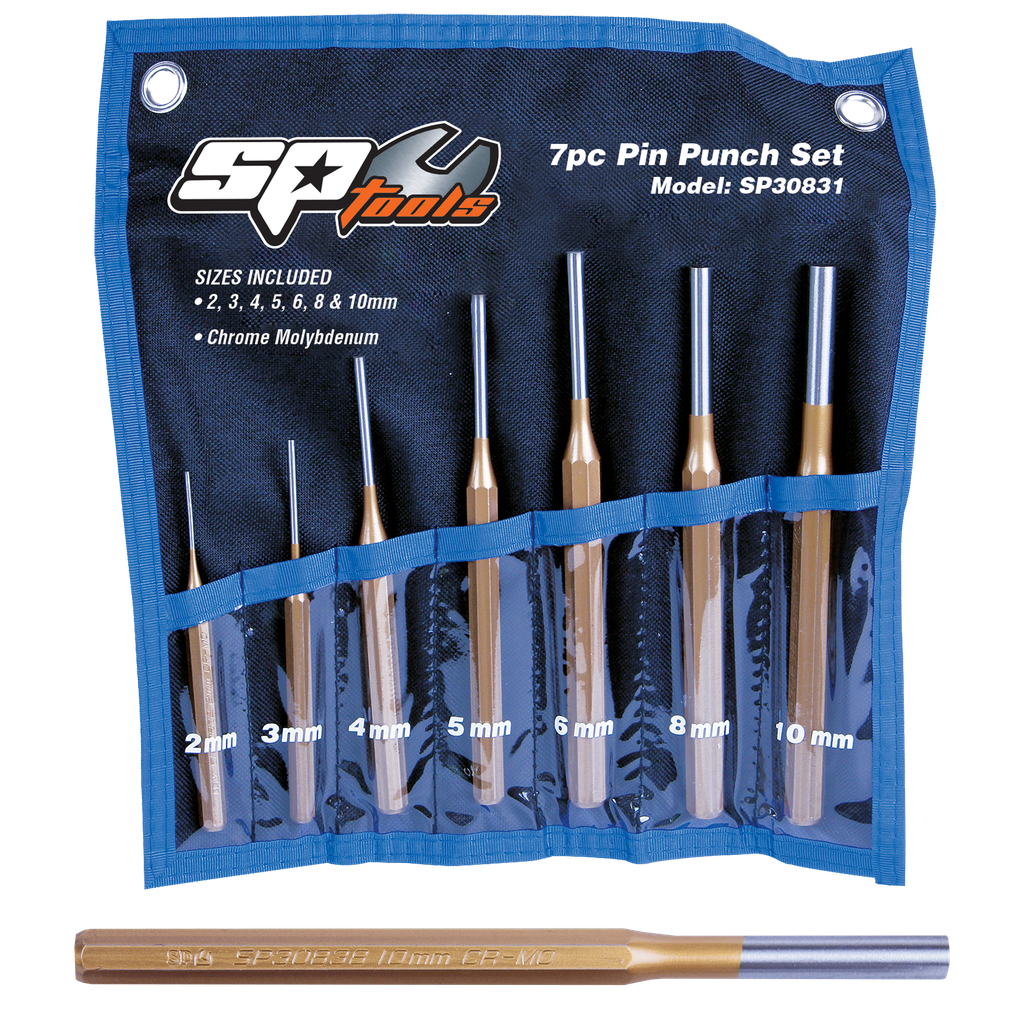[SP30831] STRIKING TOOLS - PIN PUNCH 7PC SET