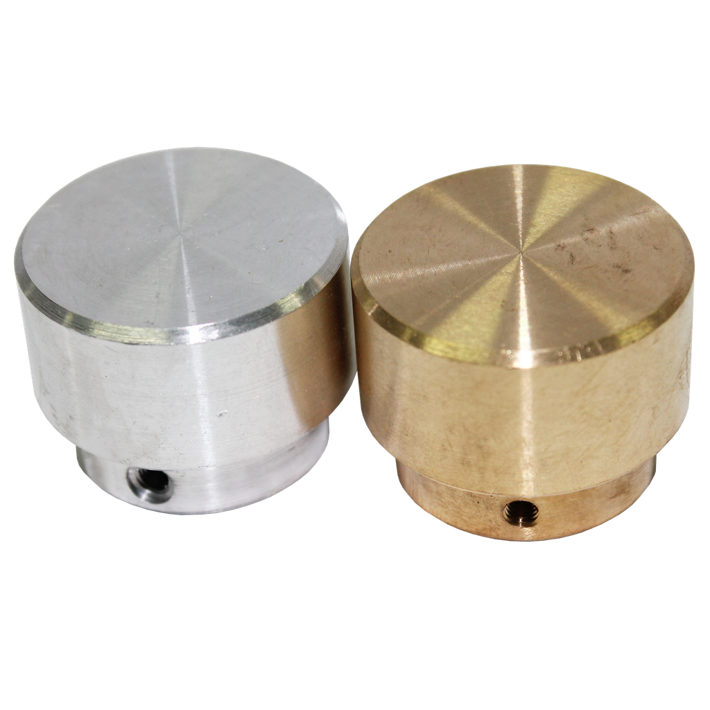 STRIKING TOOLS - HAMMER REPLACMENT DUAL HEADS ALUM. & BRASS - 50MM