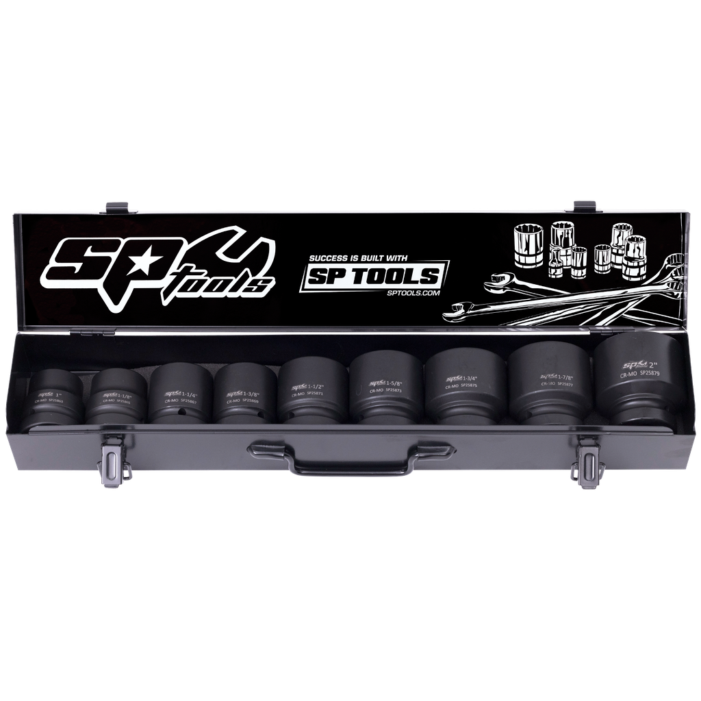 [SP20515] SOCKET SET IMPACT 1"DR 6PT 9PC SAE