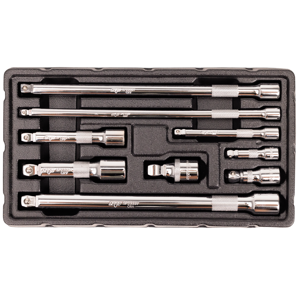 SOCKET ACCESSORIES - WOBBLE EXTENSION BAR 9PC SET