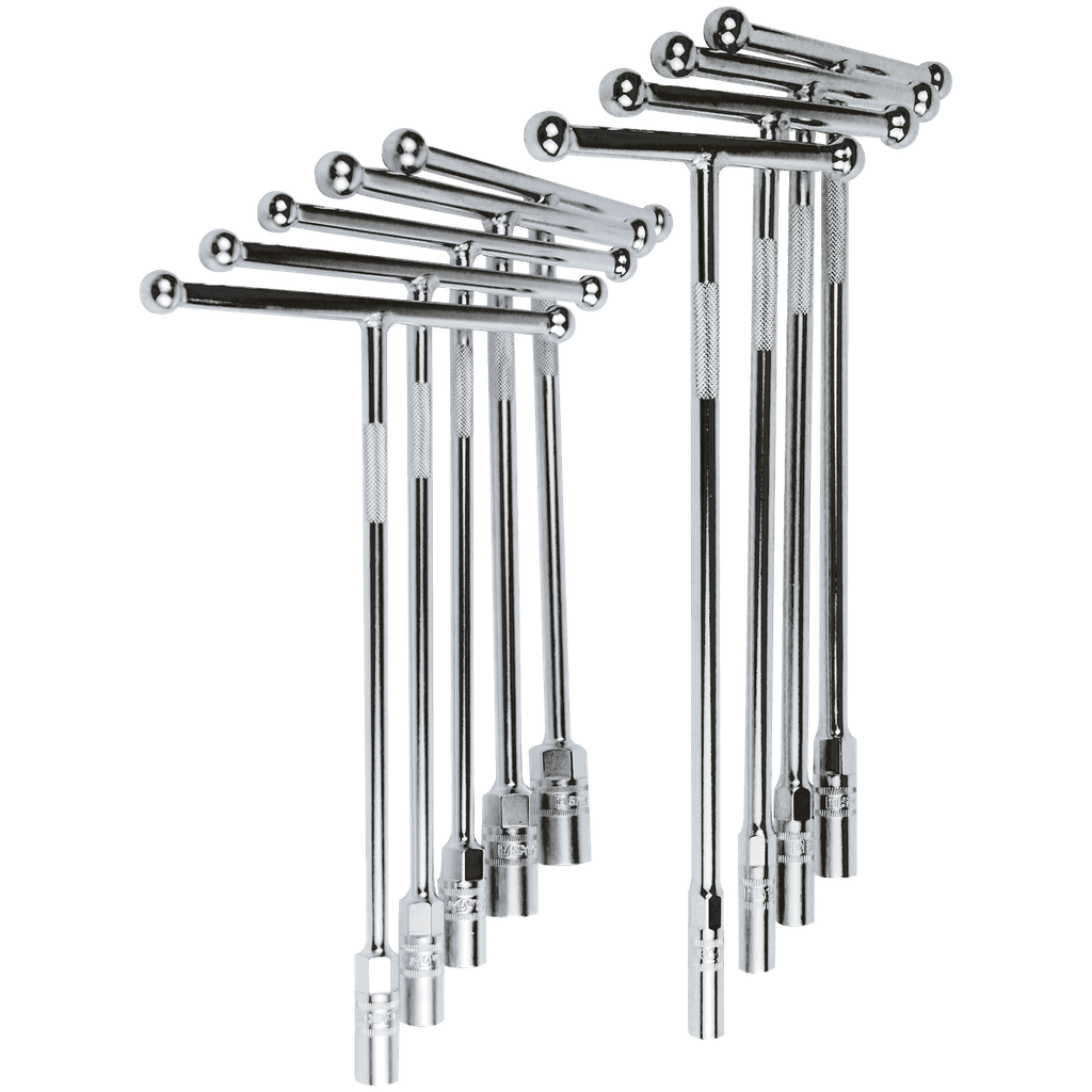 SOCKET SET 9PCE T-HANDLE
