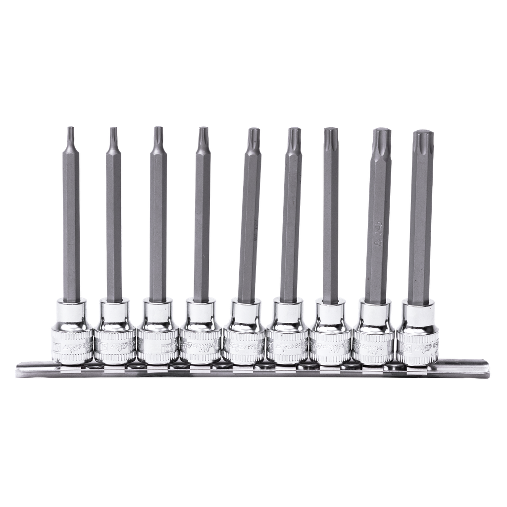[SP20544] SOCKET RAIL - 3/8" DR 100MM SPLINE BIT 7PC SET