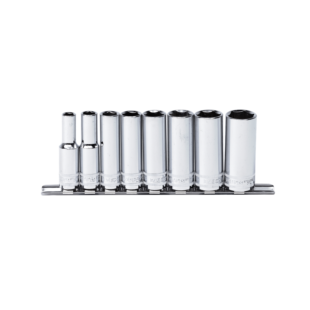 [SP20243] SOCKET RAIL - 3/8DR DEEP 6PT 8PC SAE