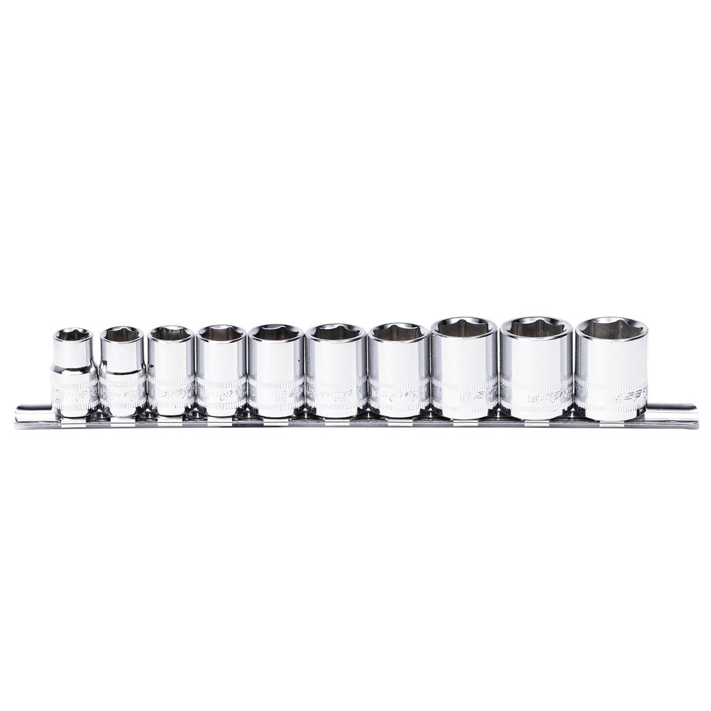 [SP20232] SOCKET RAIL - 3/8DR 6PT 10PC METRIC