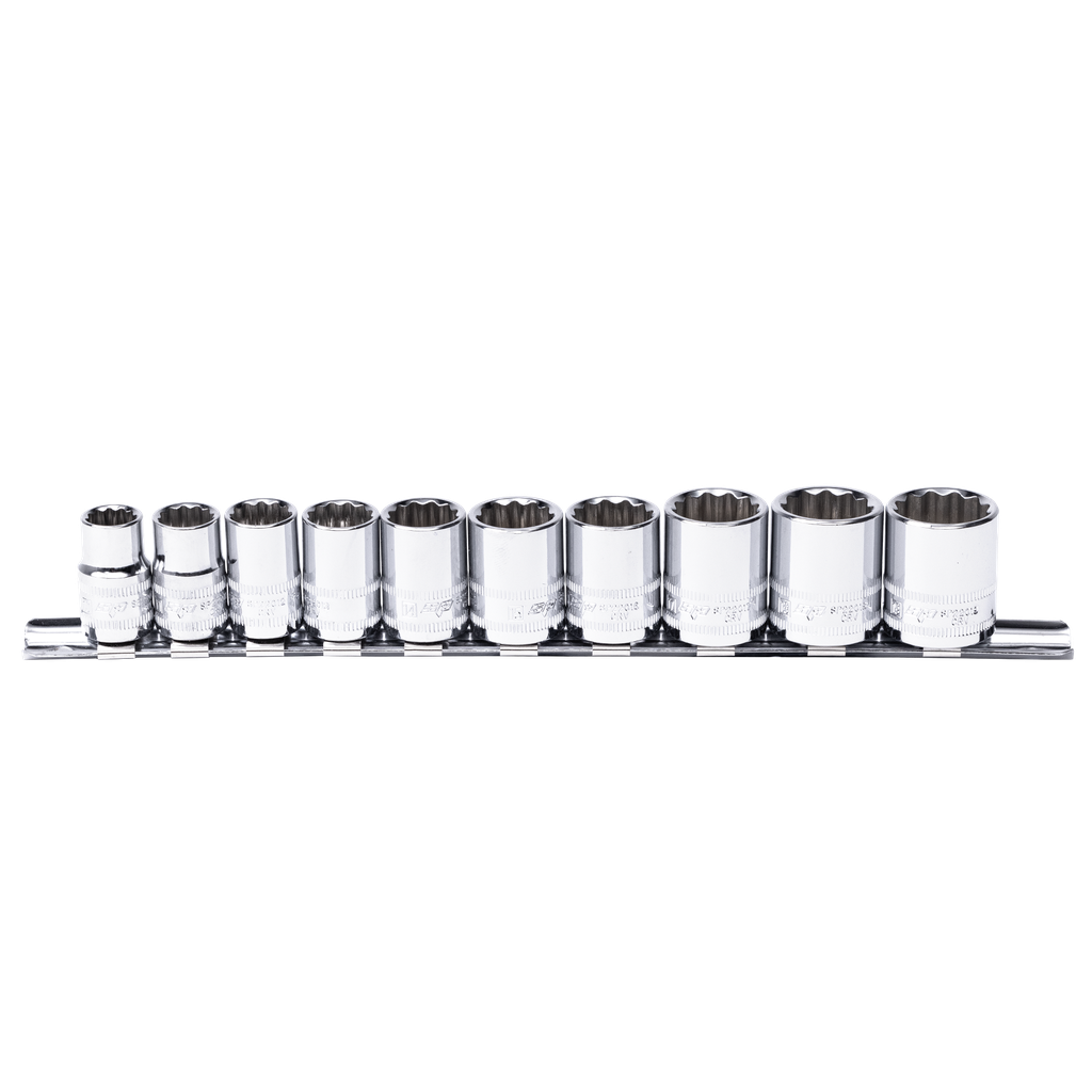 [SP20230] SOCKET RAIL - 3/8DR 12PT 10PC METRIC