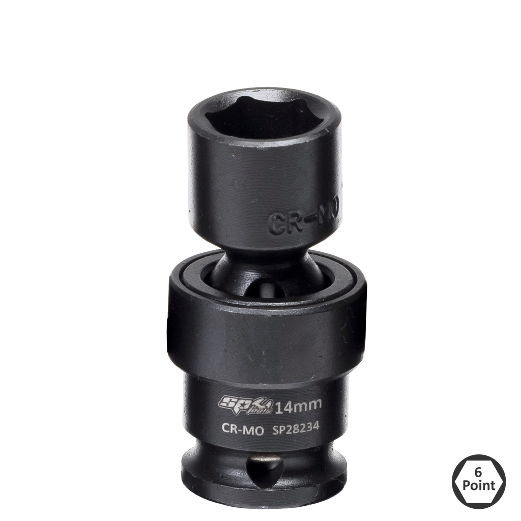 SOCKET IMPACT SWIVEL 3/8DR 6PT 16MM