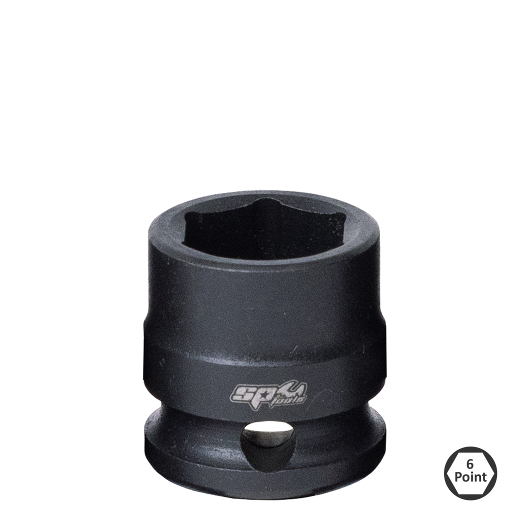 [SP28210] SOCKET IMPACT STUBBY METRIC  3/8"DR 6PT 10MM