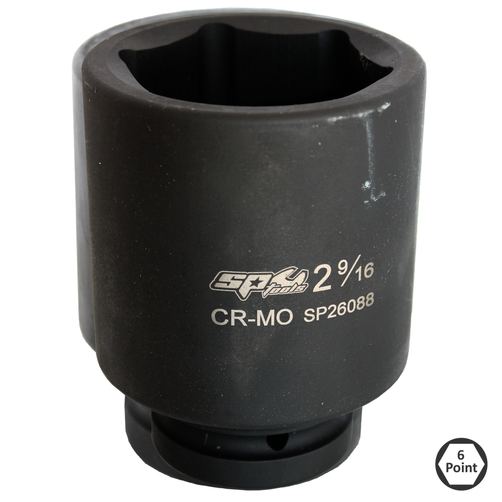 SOCKET IMPACT 1"DR 6PT DEEP SAE 4"