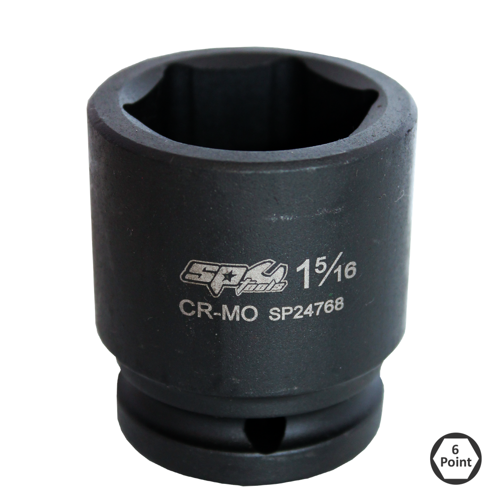 SOCKET IMPACT 3/4"DR 6PT SAE 2-7/16" SP TOOLS