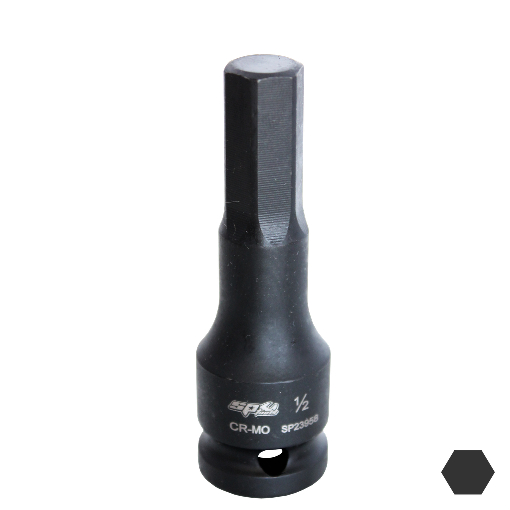 SOCKET IMPACT 1/2"DR INHEX SAE 3/4" SP TOOLS