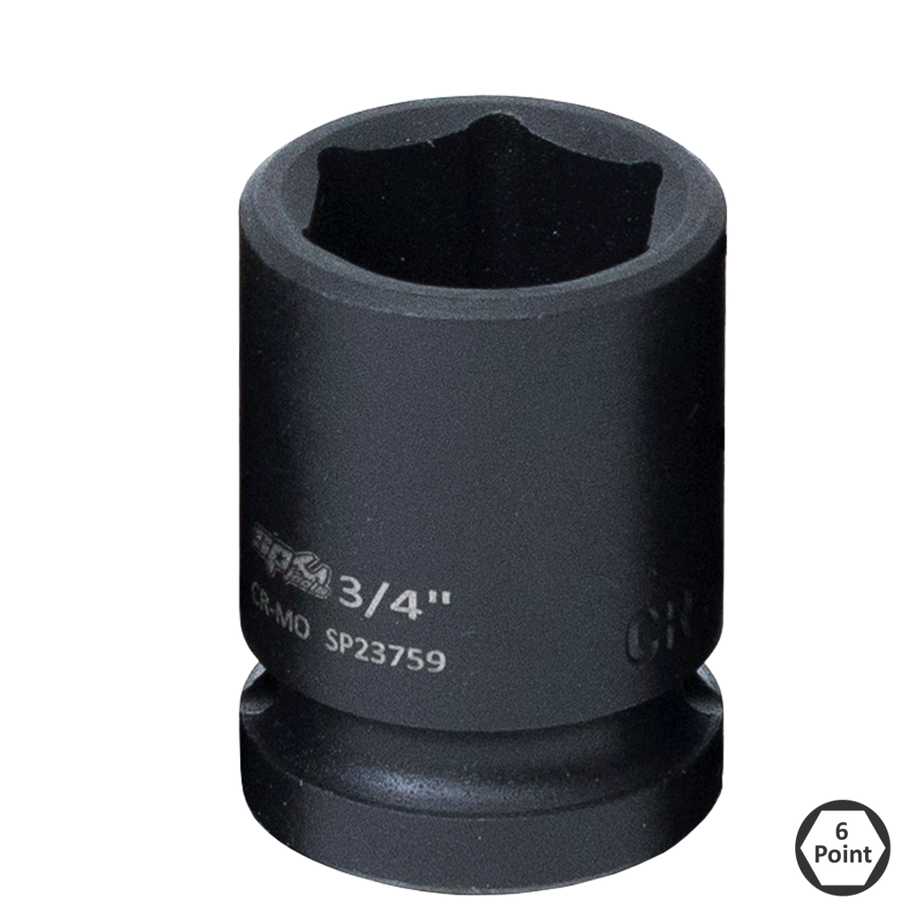 SOCKET IMPACT 1/2"DR 6PT SAE 1-5/16"