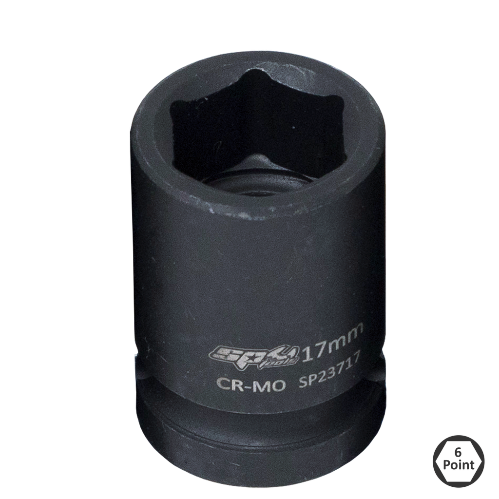 SOCKET IMPACT 1/2" DR 6PT METRIC 22MM