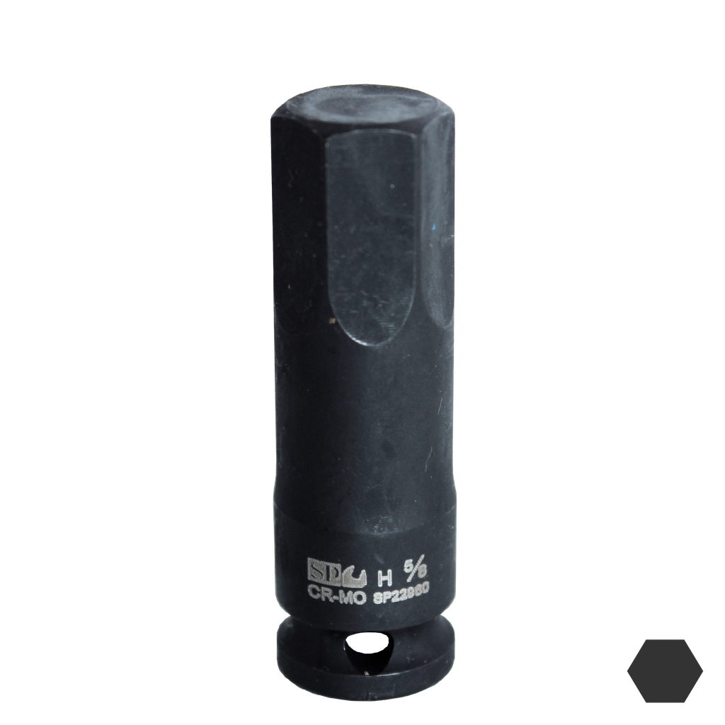 SOCKET IMPACT 3/8"DR INHEX SAE 9/16" SP TOOLS