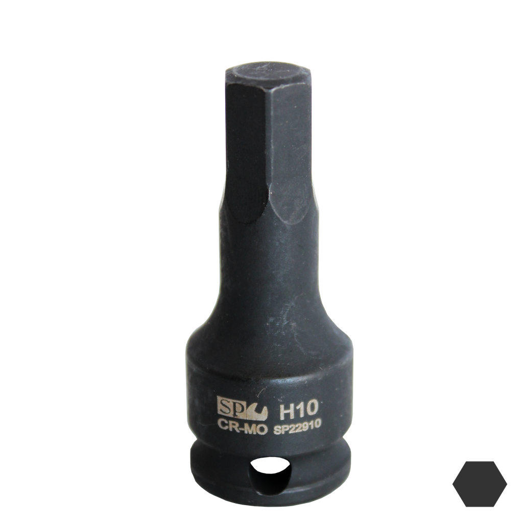 [SP22909] SOCKET IMPACT 3/8"DR INHEX METRIC 9MM SP TOOLS