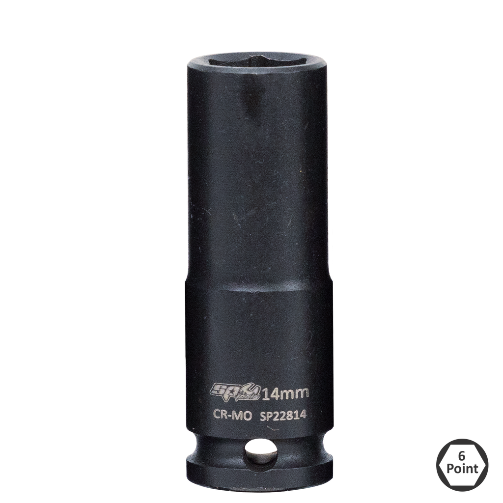 [SP22819] SOCKET IMPACT 3/8"DR 6PT DEEP METRIC 19MM SP TOOLS