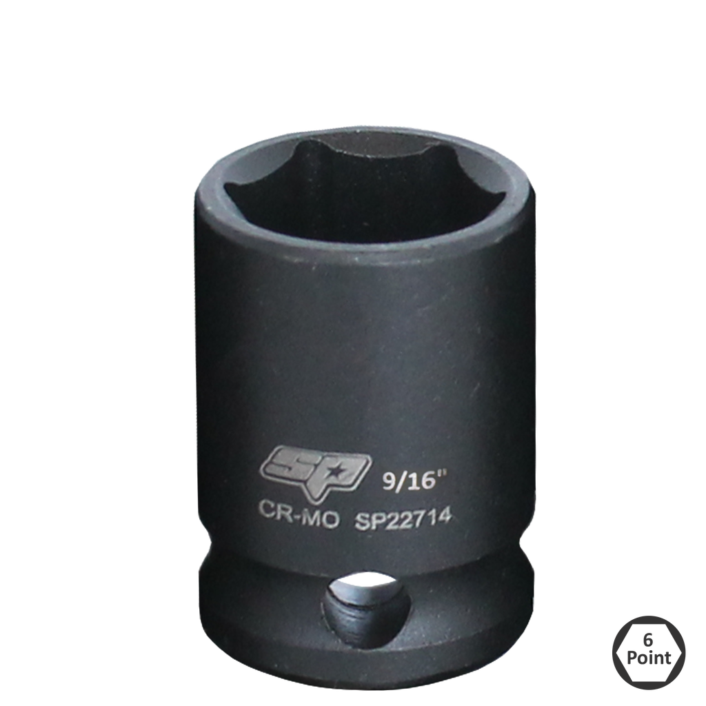 SOCKET IMPACT 3/8"DR 6PT SAE 7/8" SP TOOLS
