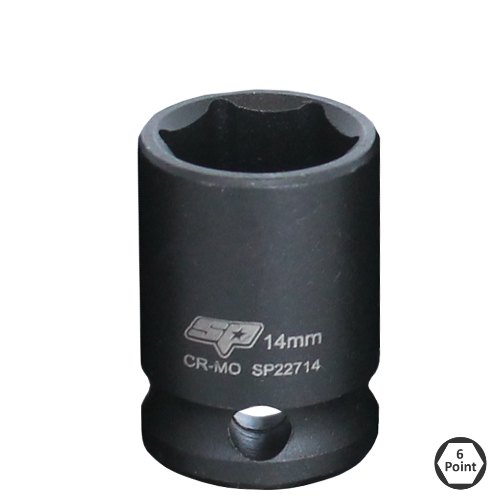SOCKET IMPACT 3/8"DR 6PT METRIC 15MM SP TOOLS