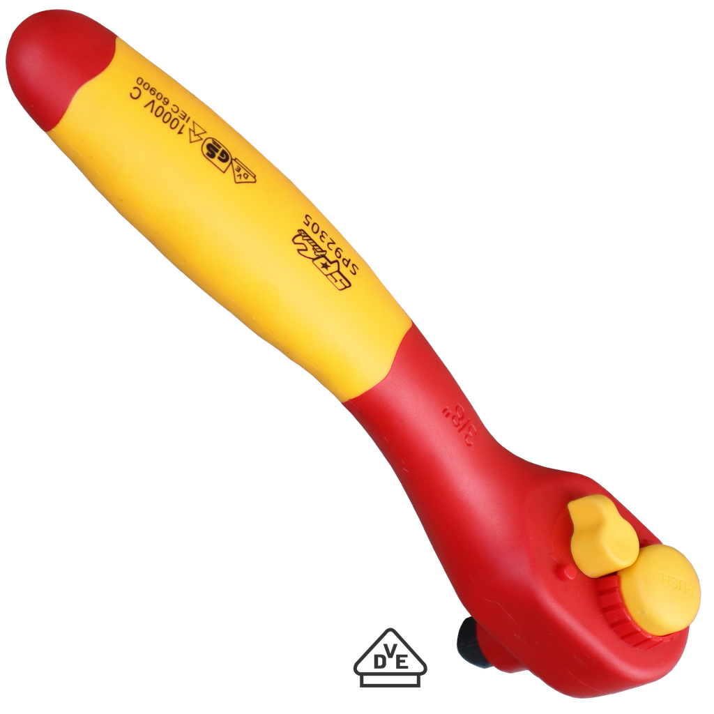 [SP92305] SOCKET ACCESSORIES - 3/8"DR RATCHET VDE 200MM