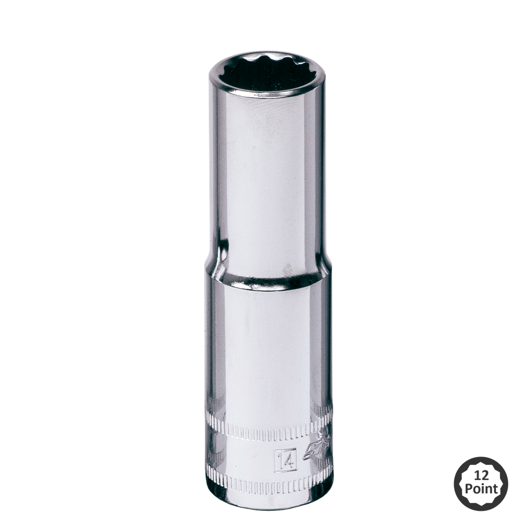 SOCKET - 1/2"DR DEEP 12PT METRIC 18MM
