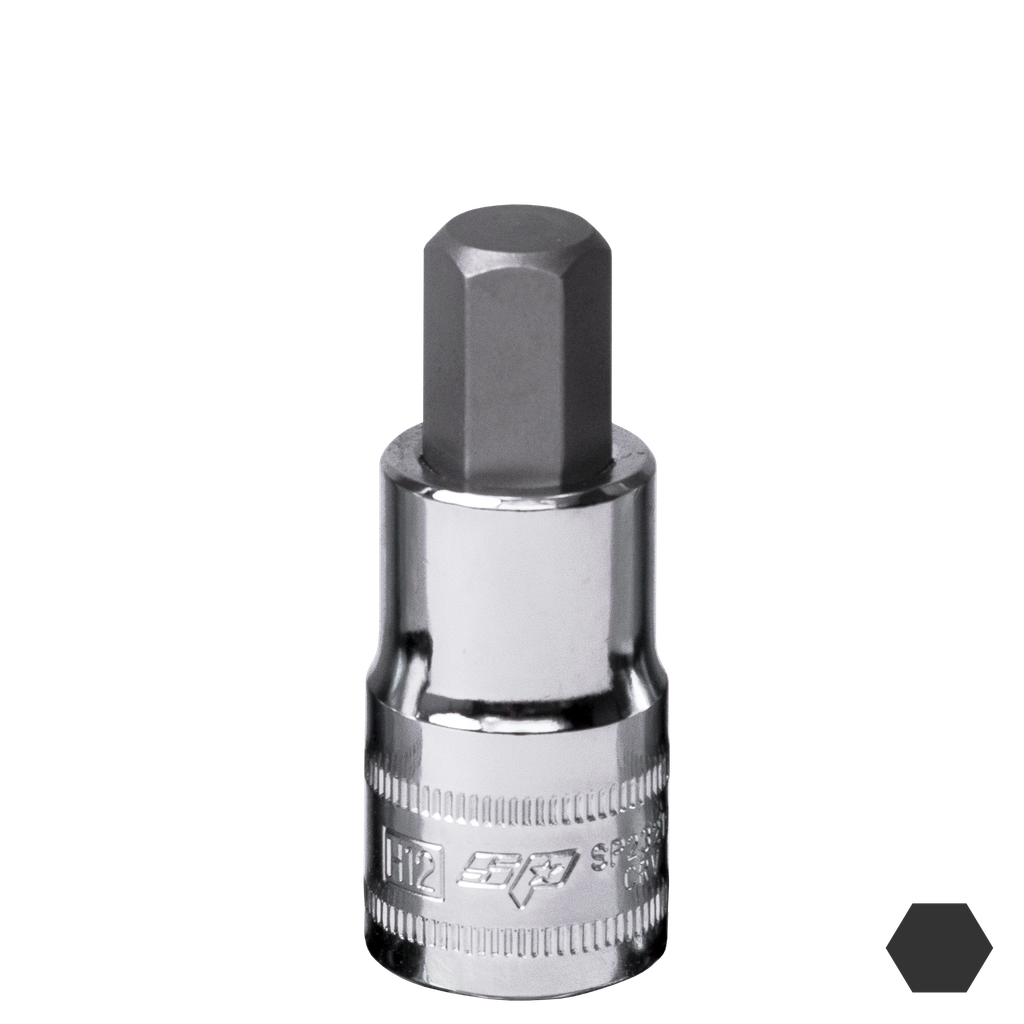 SOCKET - 1/2"DR INHEX METRIC 17MM