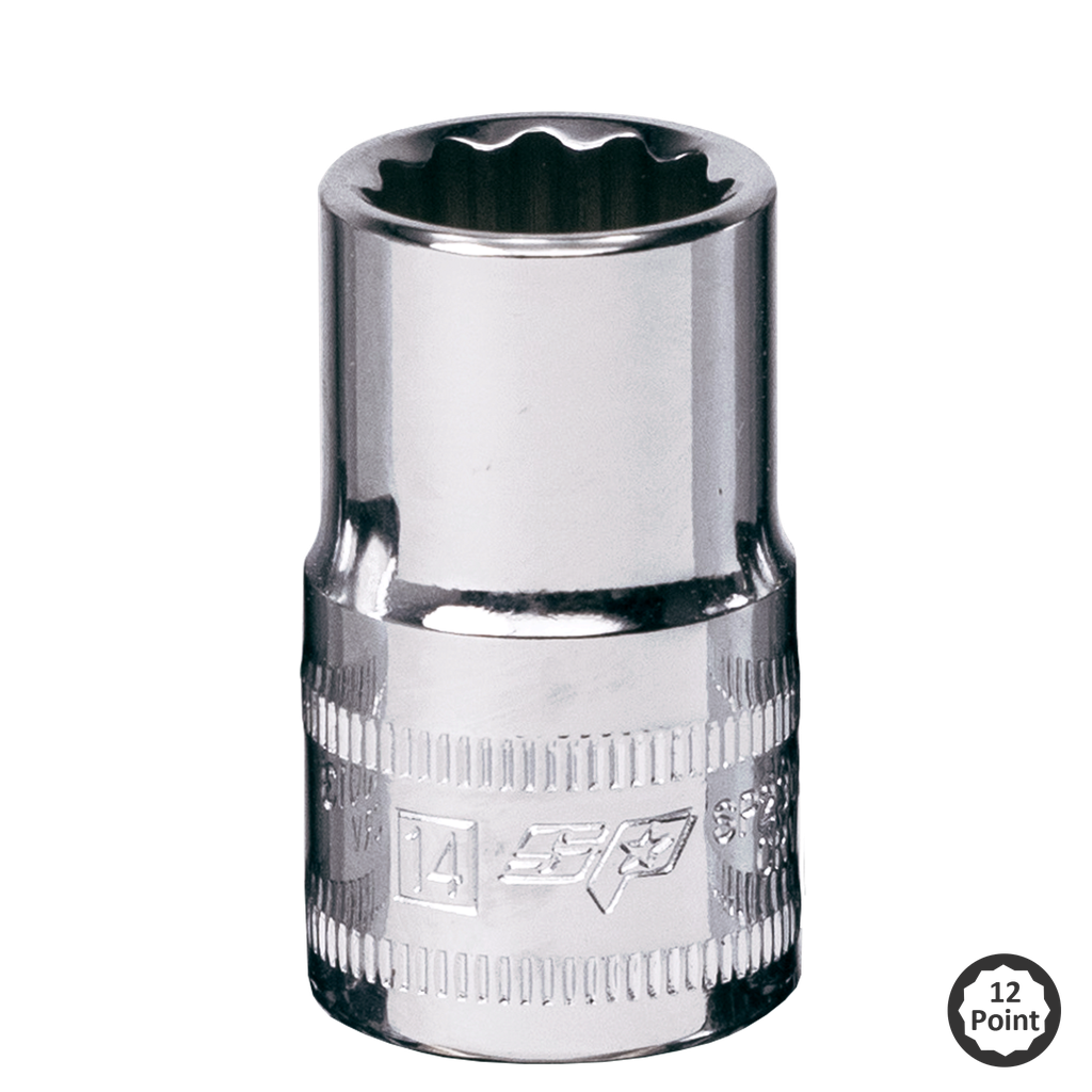 SOCKET - 1/2"DR STANDARD 12PT METRIC 10MM