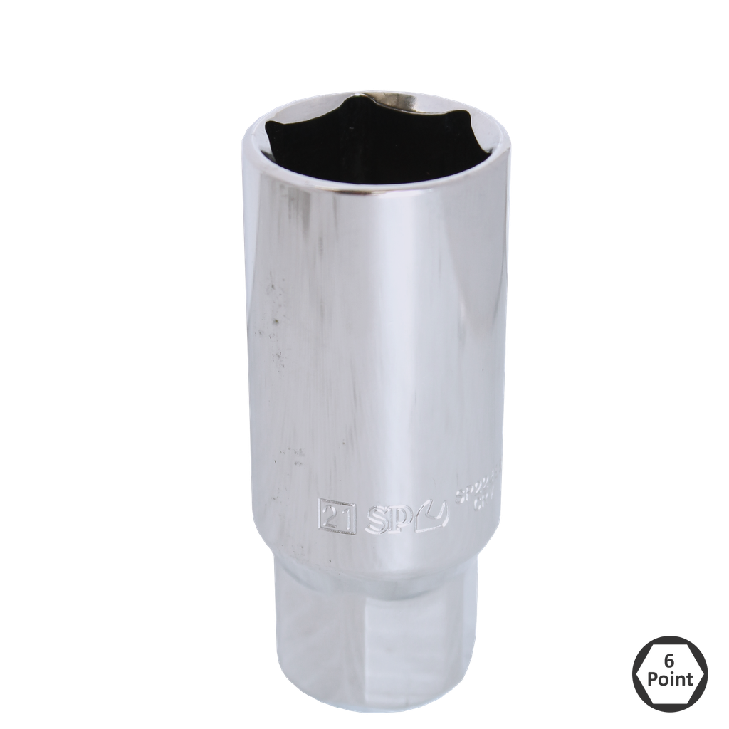 SOCKET - 3/8"DR SPARK PLUG 6PT METRIC 16MM