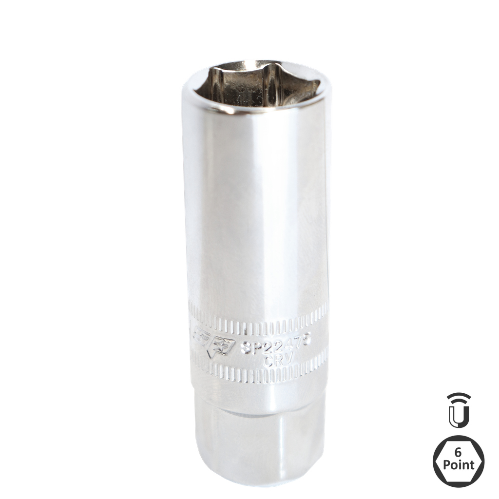 SOCKET - 3/8"DR SPARK PLUG MAGNETIC METRIC 16MM