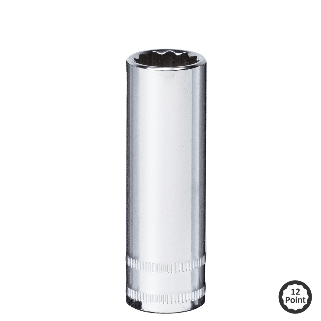 SOCKET - 3/8"DR DEEP 12PT METRIC 19MM