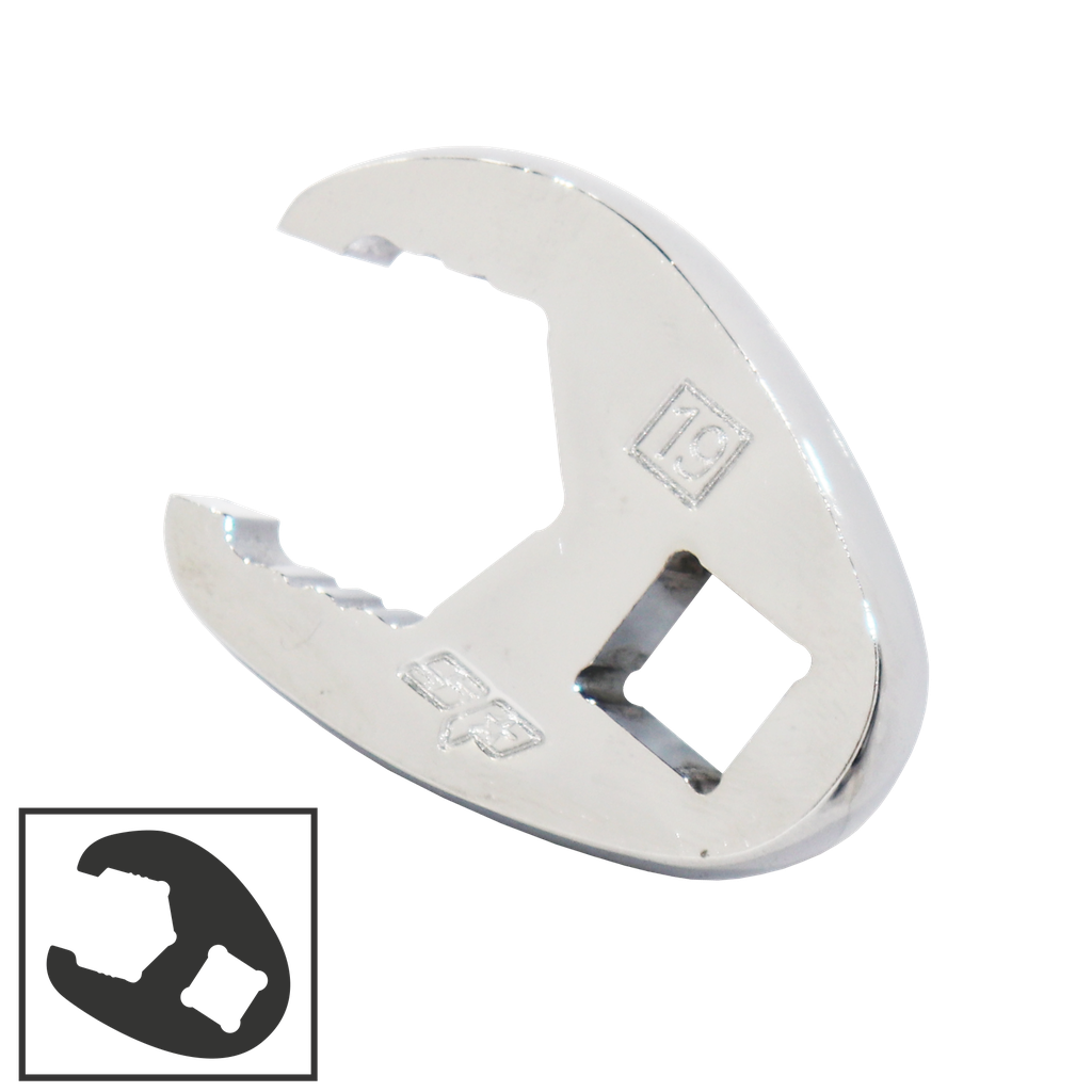 [SP22275] SOCKET - 3/8"DR CROWFOOT FLARE NUT RING END METRIC 15MM